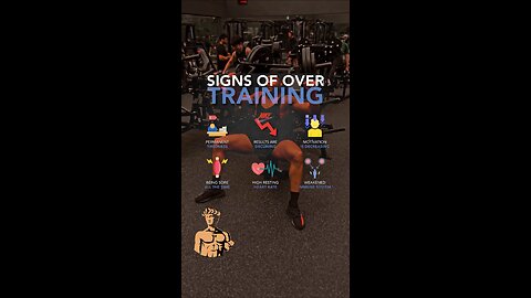 Signs of overtraining