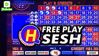 RUMBLE ONLY! Single Card KENO Free Play from Vegas!