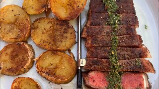 Steak and potatoes recipe