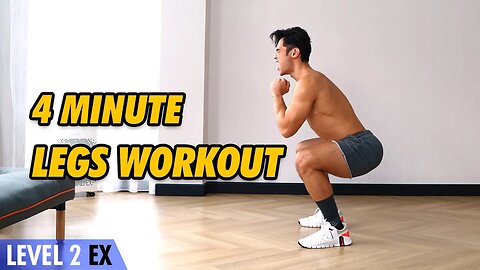 Boost Endurance and Strength with a 4-Minute Lower Body Workout