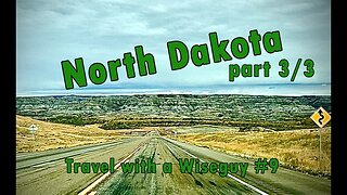 North Dakota - My 48th state! North Dakota Badlands, Lake Sakakawea, Minot Airport