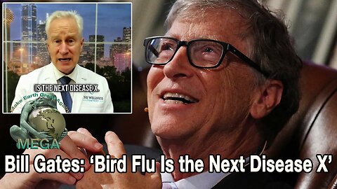Bill Gates: ‘Bird Flu Is the Next Disease X’ -- With link to document in description below this vid