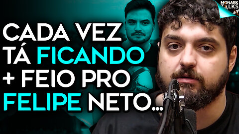 FELIPE NETO TOMANDO HATE DA PRÓPRIA BOLHA