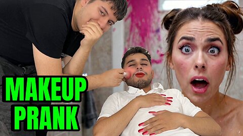 MAKE UP PRANK | unglaubliche Reaktion