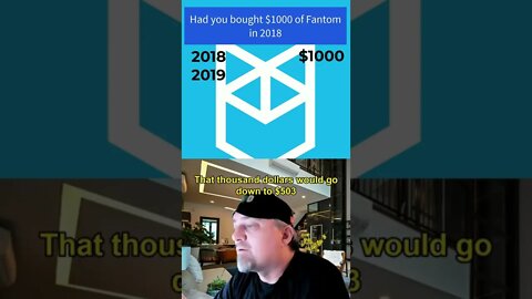 Had you bought $1,000 of #FANTOM in 2018 😲