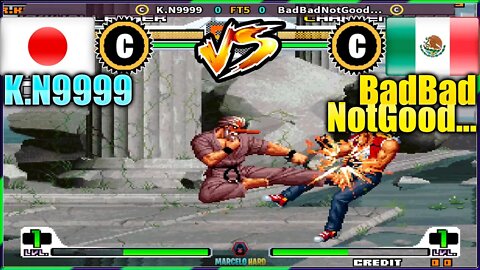 SNK vs. Capcom: SVC Chaos (K.N9999 Vs. BadBadNotGood...) [Japan Vs. Mexico]