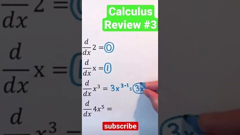 Derivative review