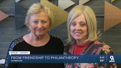 Friendship to philanthropy, one pair is a force for good