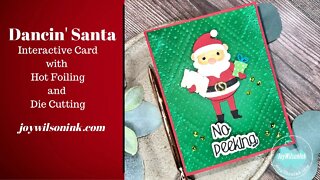 Dancin Santa Interactive Card