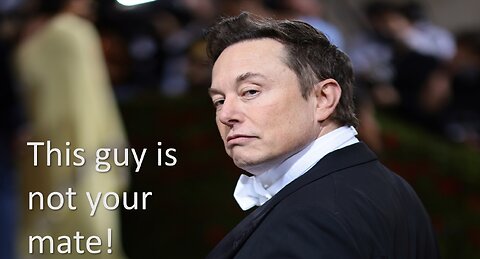 Elon Musk is Not Your Mate