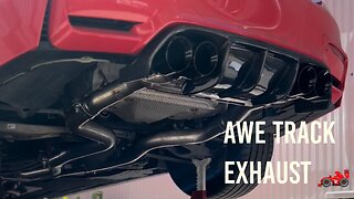 BMW M4 Competition AWE Track Exhaust Cold Start 💥