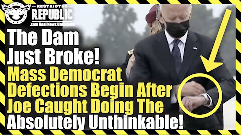 The Dam Just Broke! Mass Democrat Defections Begin After Joe Caught Doing The Absolutely Unthinkable