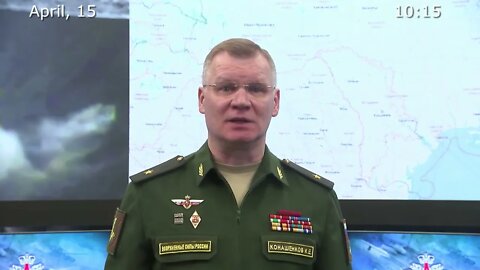 Russia's MoD April 15th Daily Special Military Operation Status Update!