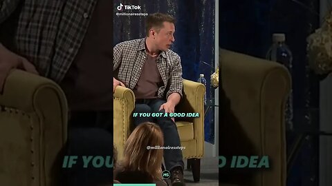 Do You Agree With Elon Musk tiktok millionairessteps