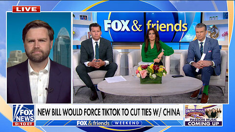 Sen. JD Vance: TikTok Bill's Intent Is Good, Just Needs Focus So It Does What It Means To Do