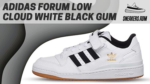 Adidas Forum Low Cloud White Core Black Gum - H01924 - @SneakersADM