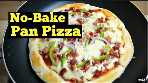 No Bake Homemade Pizza Recipe
