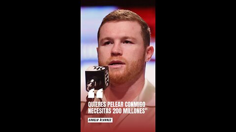 #canelo Quiere 200 MILLONES de Dolares Para Pelear con #davidbenavidez #boxing #ryangarcia #fitness