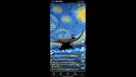 "Newly Discovered Gecko Lizard Named After Van Gogh "Starry Night"💙🎨⭐💫✨ Come See