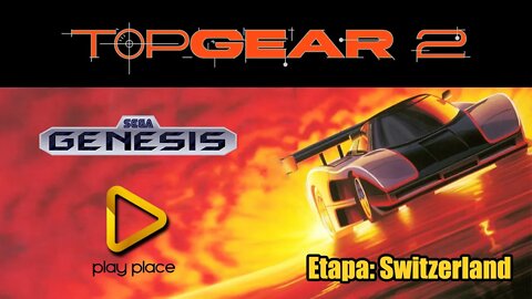 Top Gear 2 - Sega Genesis / Switzerland