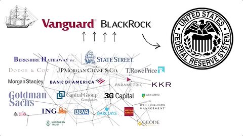 Blackrock And Vanguard Own The World - The Same Shady People Own Both Big Pharma And The Media