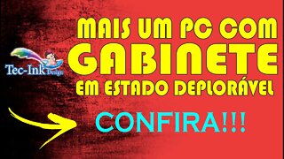 O Gabinete Desse Computador Veio Todo Enferrujado A Maresia Da Praia Oxida As Peças E Acaba Com Tudo