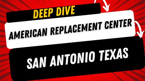 🚨WATCH: Who owns the building that houses the American Replacement Center in San Antonio Texas?🇺🇸