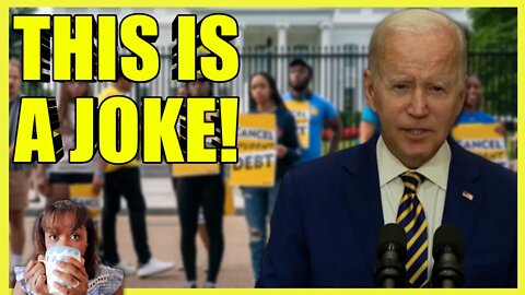 Biden Student DEBT Forgiveness Is A JOKE! (clip)