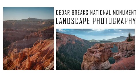 Mountain Landscape Photography With The Panasonic Lumix G9 | Cedar Breaks National Monument