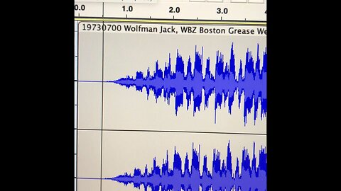 Wolfman Jack broadcast from July 1973