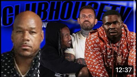 🌪️🚨WACK 100 REACTS WHEN ASKED IF ADAM22 IS GOING 2 FIRE BRICC BABY & IF DW FLAME IS A PLANT