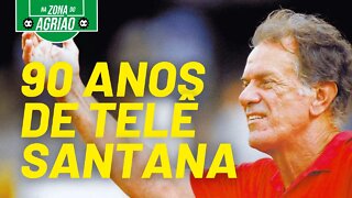 Telê Santana: o "Fio de Esperança" faria 90 anos amanhã - Na Zona do Agrião - 25/07/21