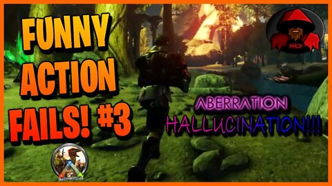 Ark Survival Evolved - Funny Action Fail Moments | #3 Aberration Hallucination!!! PS4 Compilation