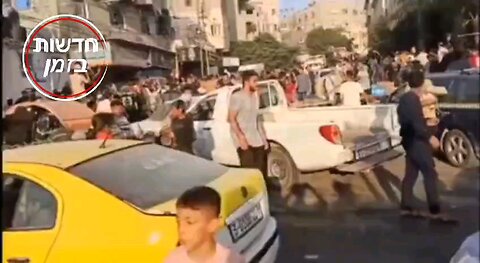 Hamas Nazis beating up Palestinia civilians trying to get food from the aid trucks