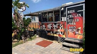 Used 2012 BBQ Style Mobile Kitchen | Food Concession Trailer with Porch for Sale in Florida