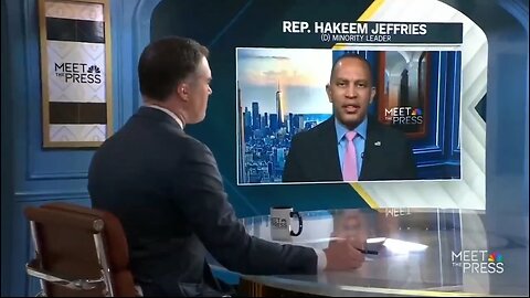Rep Hakeem Jeffries Praises Judicial System After Trump Sham Trial