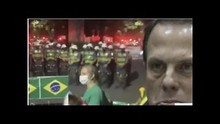 Coronel vai à casa de João Doria e escancara o ‘velório político’ do governador