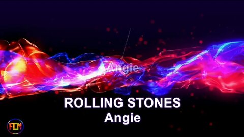 ROLLING STONES - Angie - Lyrics, Paroles, Letra (HD)