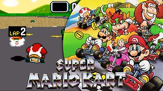 Super Mario Kart Ep.[01] - Mushroom Cup Race.