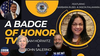 A Badge of Honor Livestream - Barbara Rubel & Jason Palamara