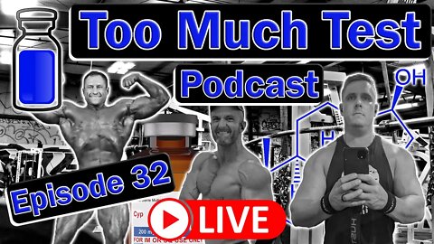 TMT Podcast EP 32 - TRT, Peptides, Supplements, PED's, Answering Questions Live!