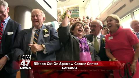 Sparrow opens new Herbert-Herman Cancer Center