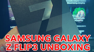Samsung Galaxy Flip3 Unboxing