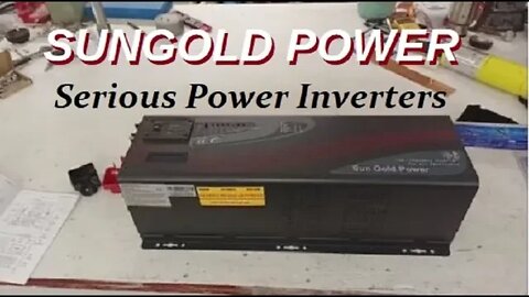 Sun Gold Power Inverters A look inside of them and solar shop update