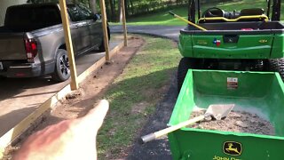 How to dig a drainage ditch, Part 2