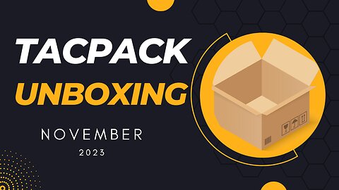November TacPack Plus unboxing 2023