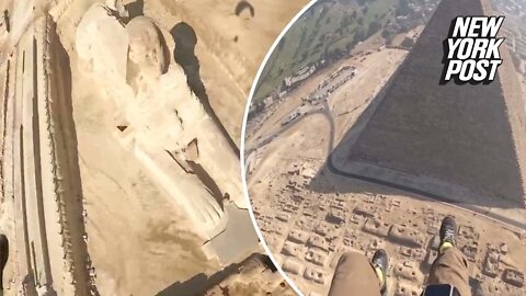 Soar over Egypt's Pyramids and Sphinx in this stunning video