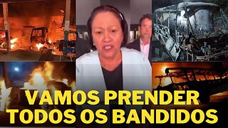 GOVERNADORA DO RIO GRANDE DO NORTE FALA SOBRE OS ATAQUES TERRORIST4S NO ESTADO