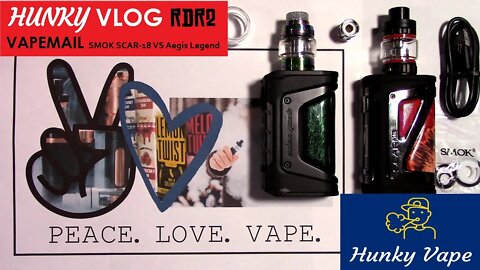 Hunky Vape VLOG: RDR2, VapeMail, SMOK Scar-18 vs Aegis Legend