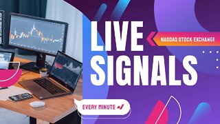 Live Trading Signals: Nasdaq Stock Exchange (Wed July 27th)